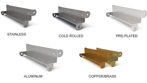 how many types of sheet metal are there|sheet metal material list.